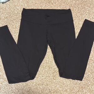 Black Lululemon High-Waisted Leggings